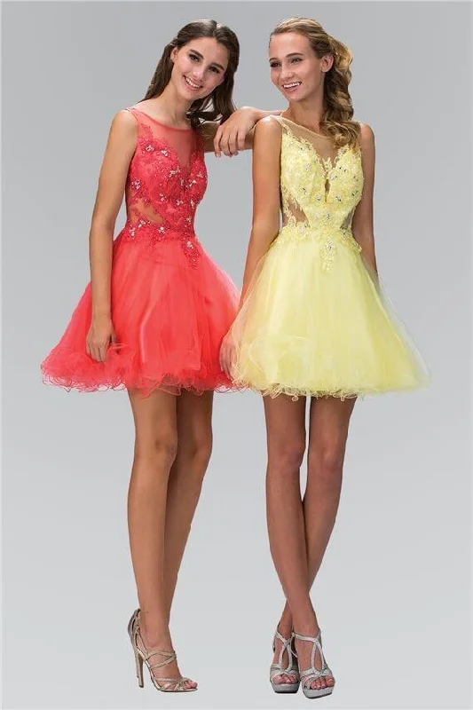 Sleeveless Prom Short Dress Homecoming