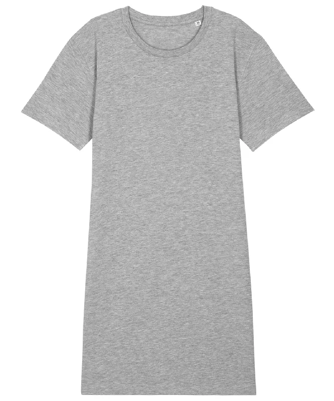 Heather Grey - Women's Stella Spinner t-shirt dress (STDW144)