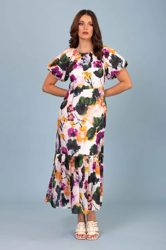 Charlie Midi Dress Floral