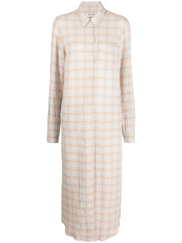 Everyday Shirtdress - Curry Checks