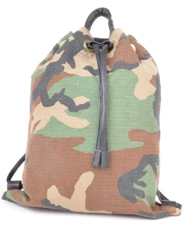 Label Alex Drawstring Backpack