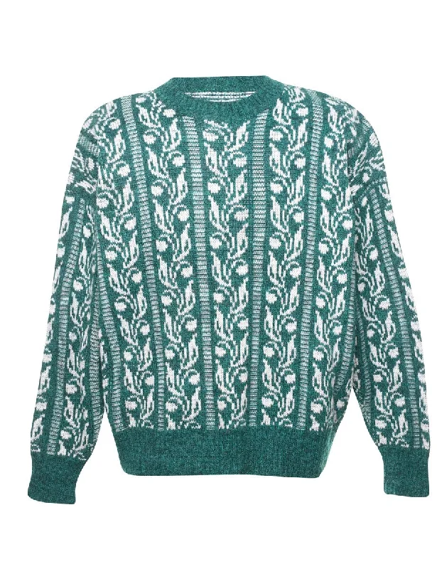 Green Jumper - L