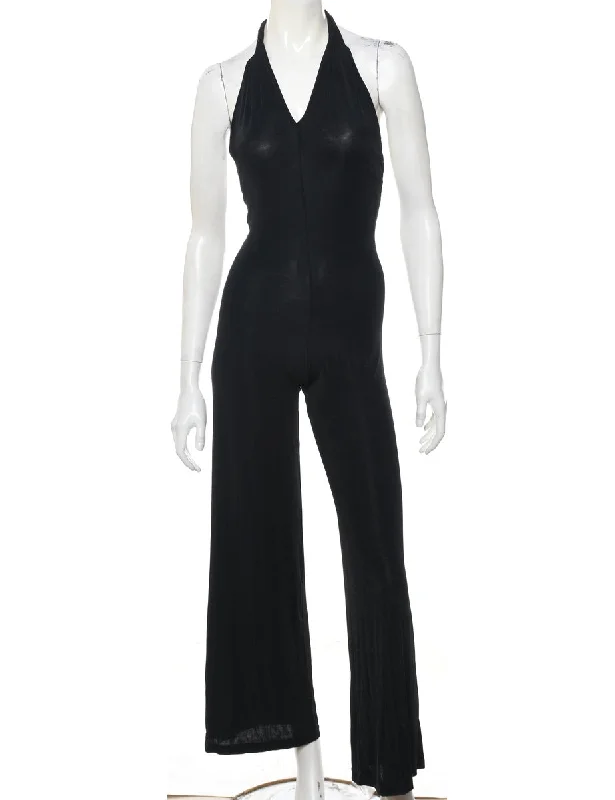 Halterneck Jumpsuit - S