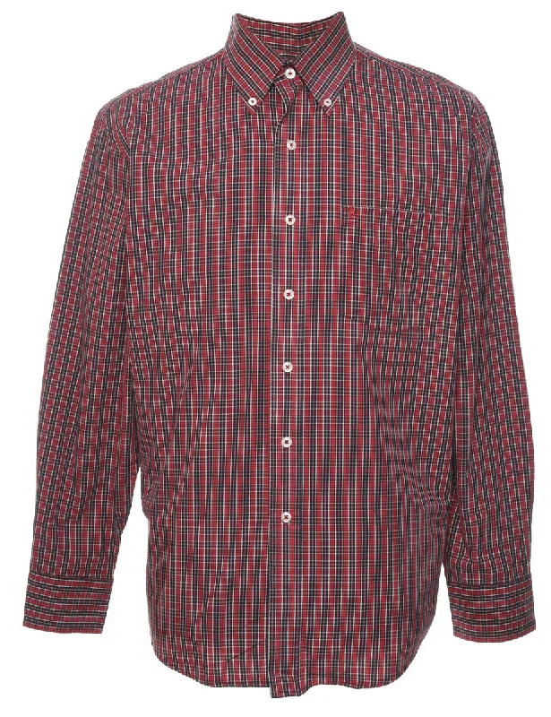 Izod Checked Shirt - M