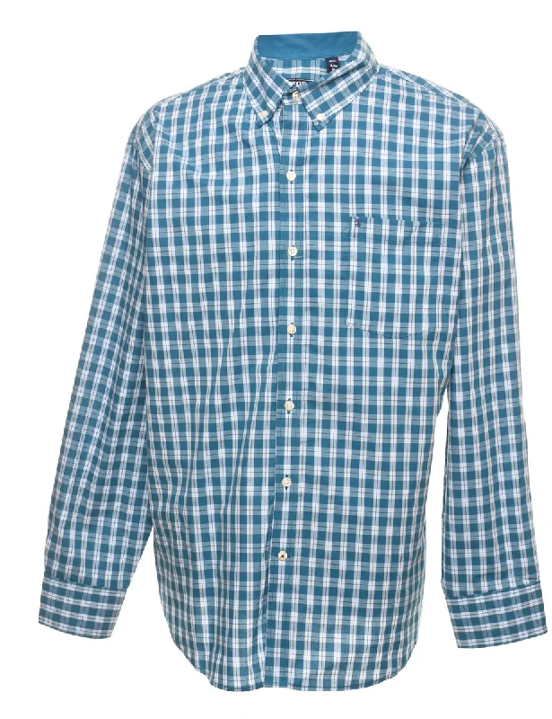 Izod Checked Shirt - XL