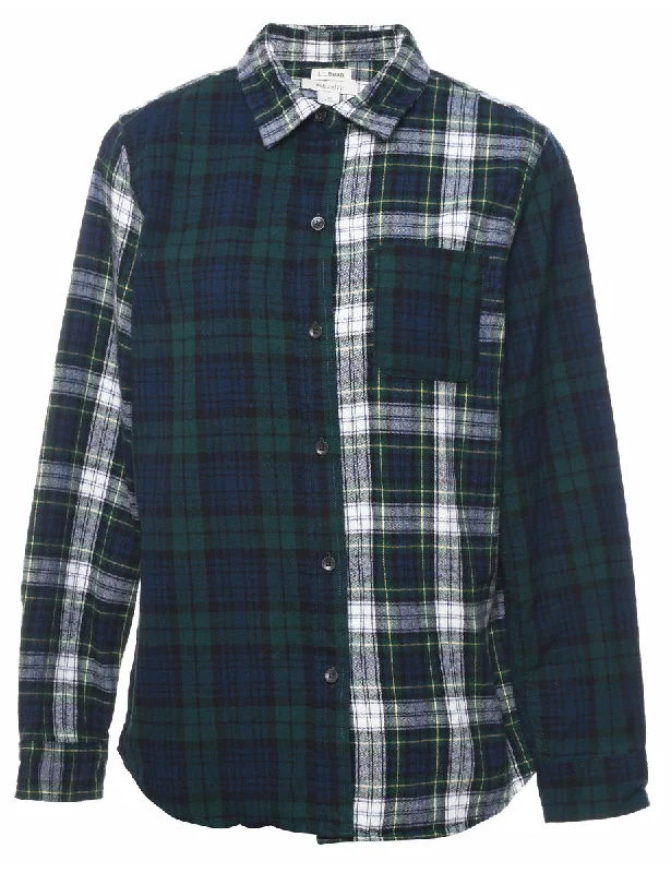 L.L. Bean Checked Shirt - M