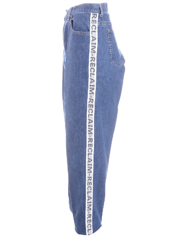 Label Ainsley Reclaim Side Tape Jeans