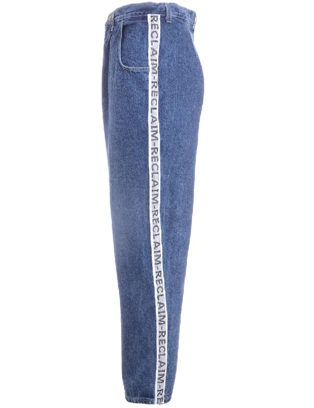 Label Ainsley Reclaim Side Tape Jeans