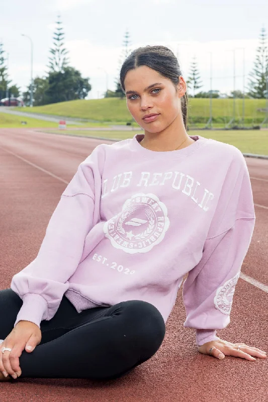 Finish Line Sweater Lilac