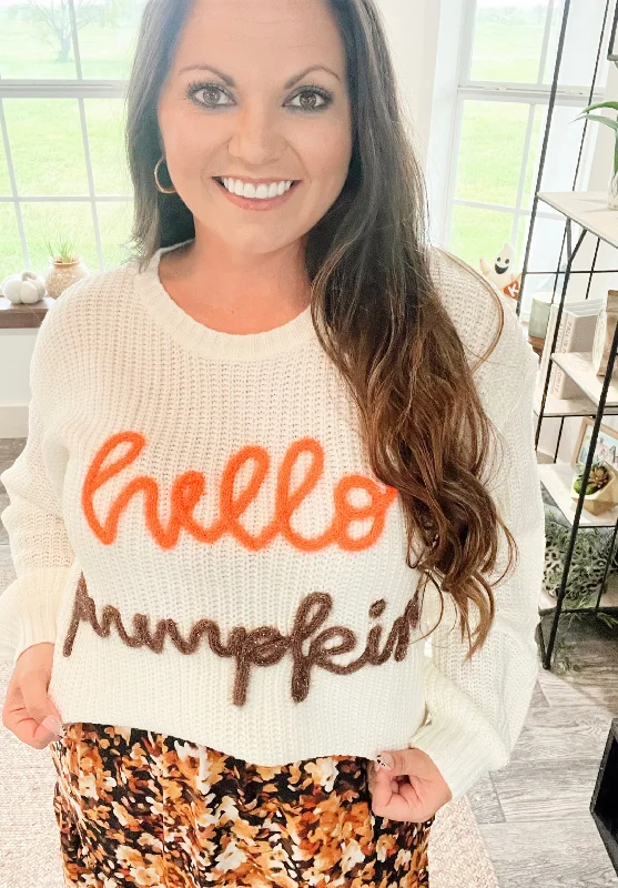 Hello Pumpkin Sweater