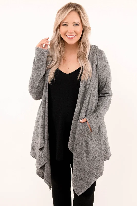 Two Sides To The Story Cardigan, Tan/Black