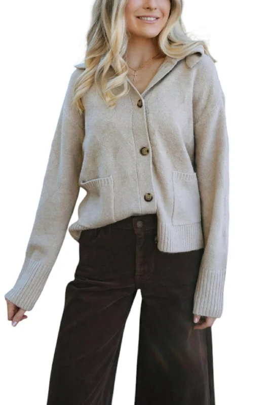 Delphine Cardigan In Moonstruck