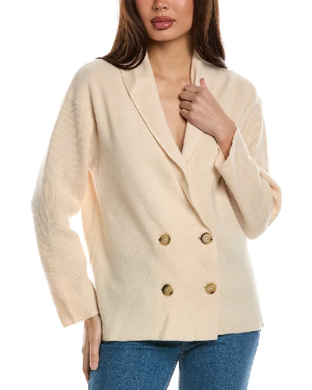 Reiss Sara Wool & Cashmere-Blend Cardigan