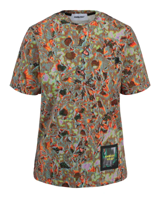 AMBUSH Womens Printed Short Sleeve T-Shirt