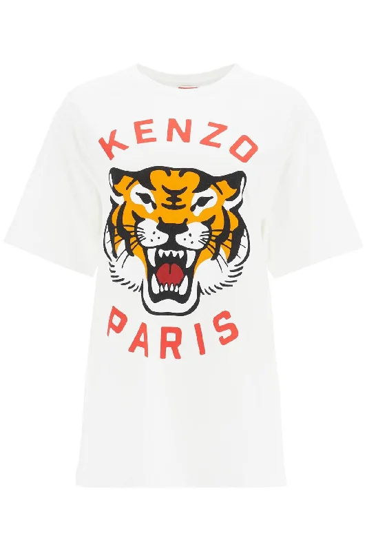 Kenzo Women's Lucky Tiger Crew-Neck T-Shirt