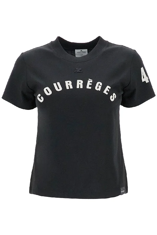 Courreges Women's 'Ac Straight T-Shirt With Print