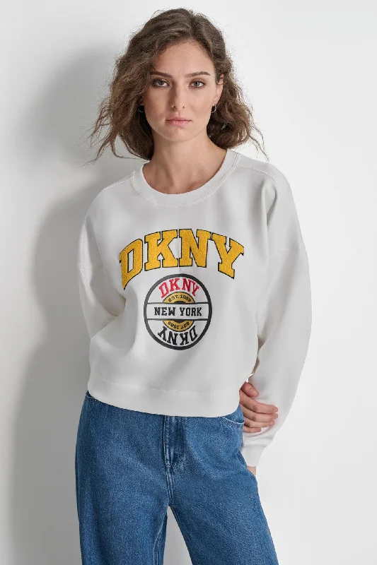 VARSITY LOGO PULLOVER