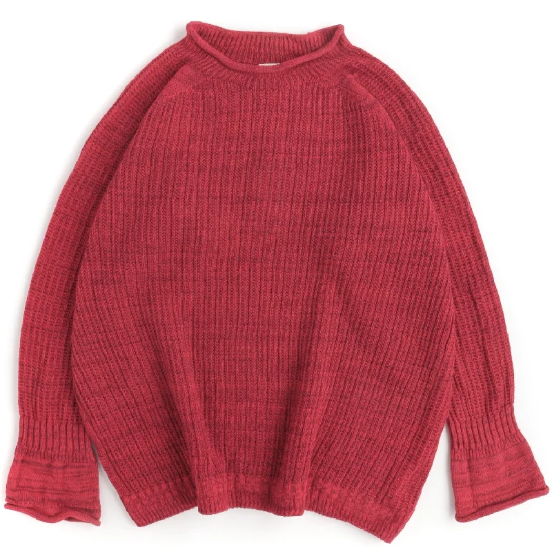 TAMAKI NIIME Pullover Sweater - Winter Red