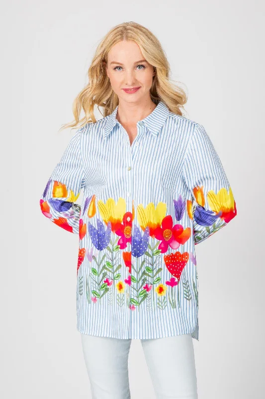 Bright Blooms Big Shirt