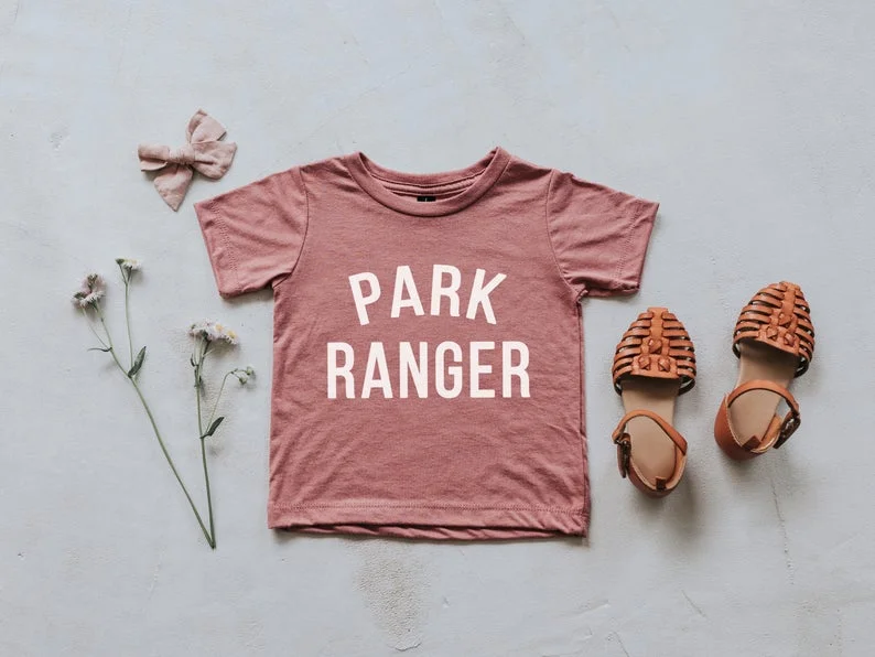 The Park Ranger T-shirt - Mauve - KIDS